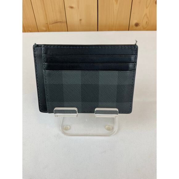 Burberry Money Clip Card Wallet, about 4.5 x 3" - Picture 1 of 4
